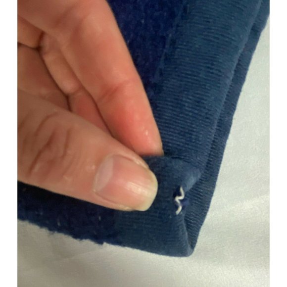 Vintage Blue Yellow Red White Throw Blanket  59x75 Acrylic Blend Revert of Spain - Picture 4 of 5